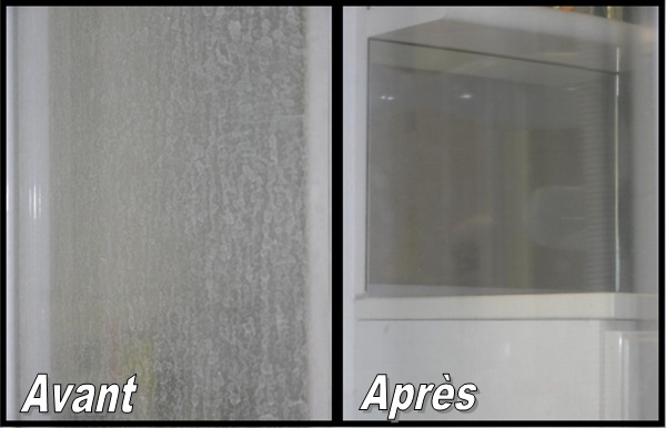 EURECLA - Traitement du calcaire et des coulures de béton sur verre - CALC-OFF pour rénovation et entretien des verres matés_0