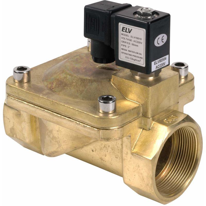 Electrovanne bronze 3/8'' NF action indirecte