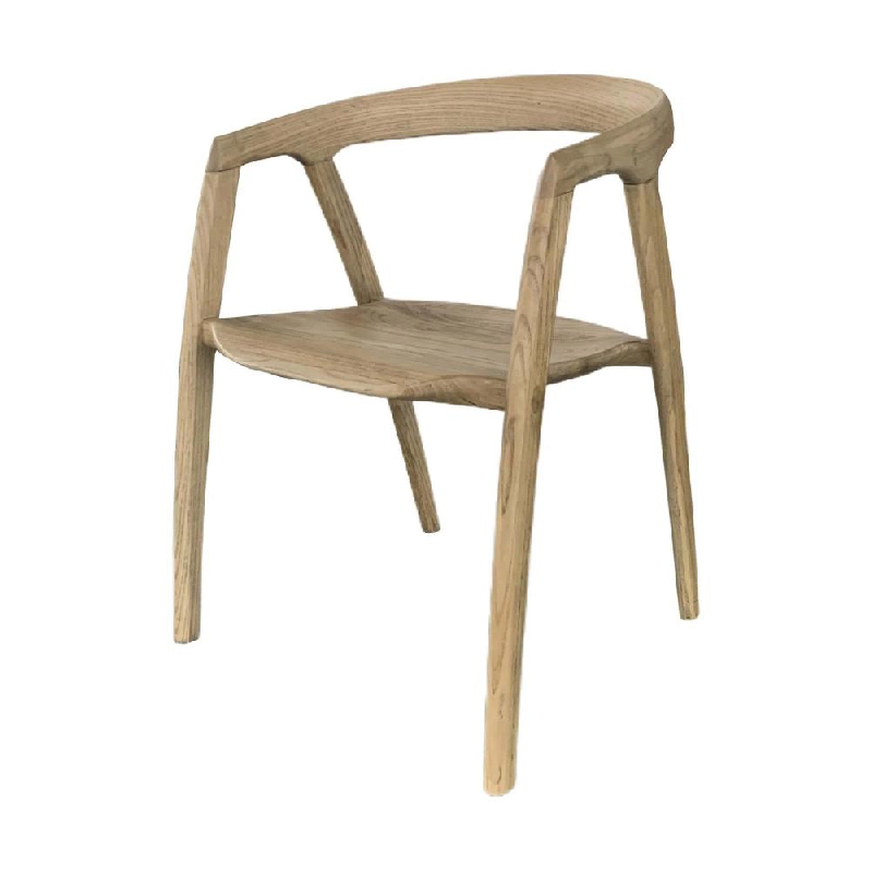 Fauteuil Félix nature -  Marron Autre Bois Amadeus 54x46 cm - marron 3520071970165_0