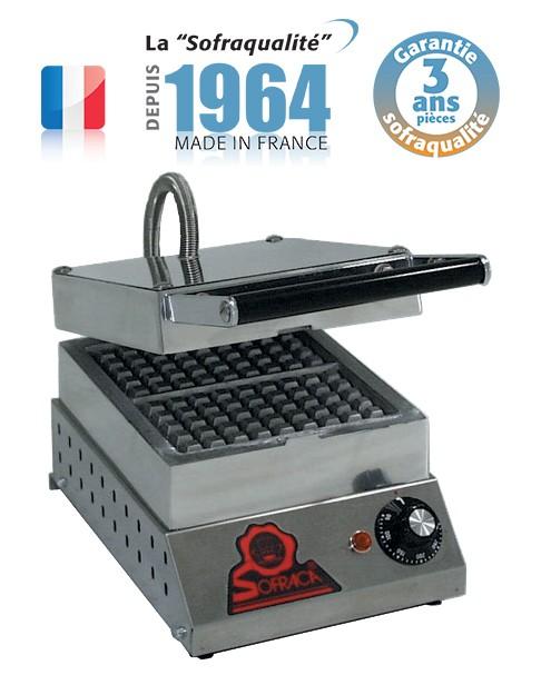 Gaufrier forain électrique - 1 fer - 45 alvéoles - 19022 - Fabrication française - Capacité 2 gaufres_0