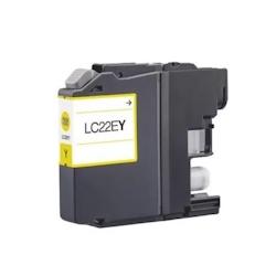 Generique Brother LC22E Jaune Cartouche d'encre COMPATIBLE - Remplace LC22EY - BI-LC22EXLYL_0