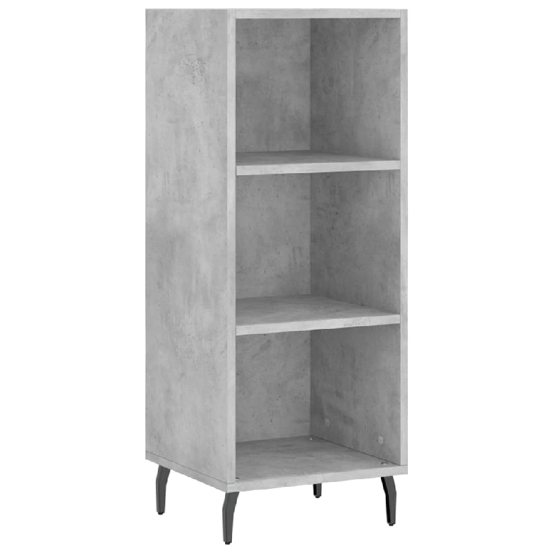 Helloshop26 - Buffet bahut commode armoire meuble de rangement organisateur cuisine salle de séjour salon 34,5 x 32,5 x 90 cm bois 02_0031871 - 30002_0