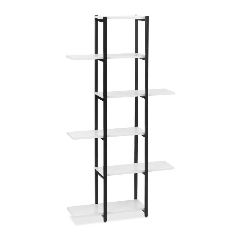 Helloshop26 - Étagère à plantes avec 6 niveaux pour salon ou véranda 150 x 78 x 24 cm en métal noir 13_0010982 - noir métal 3000245513713_0