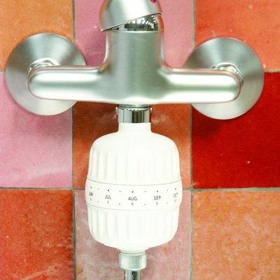 Filtre eau robinet Inox et son filtre douche sdb 