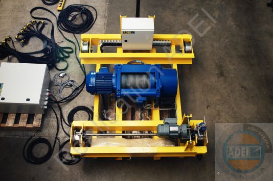 Palan électrique à câble - Fabrication française - Capacités de 800 kg à 80 000 kg_0