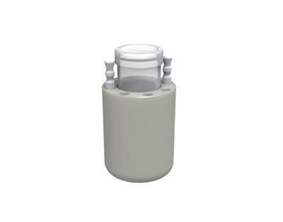 Porte-tube pour 4 tubes de 100mL pour nacelle GNP020 - Ref.: GNP023_0