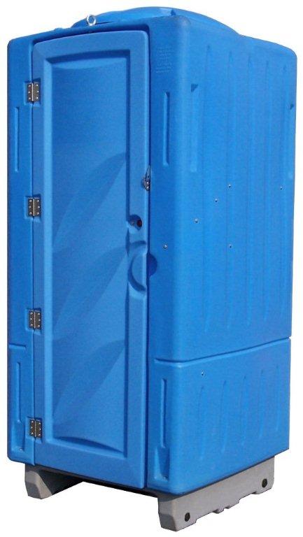 Toilette mobile raccordable aqua - 109 x 112 x 244 cm - Cuvette à la turque avec siphon et réservoir suspendu_1