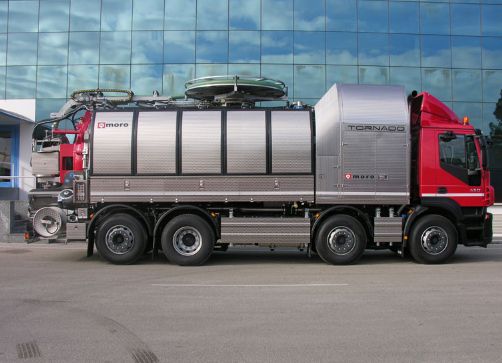 Camion hydrocureur Kaiser