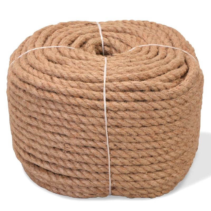 Vidaxl corde 100 % jute 12 mm 100 m 91274_0