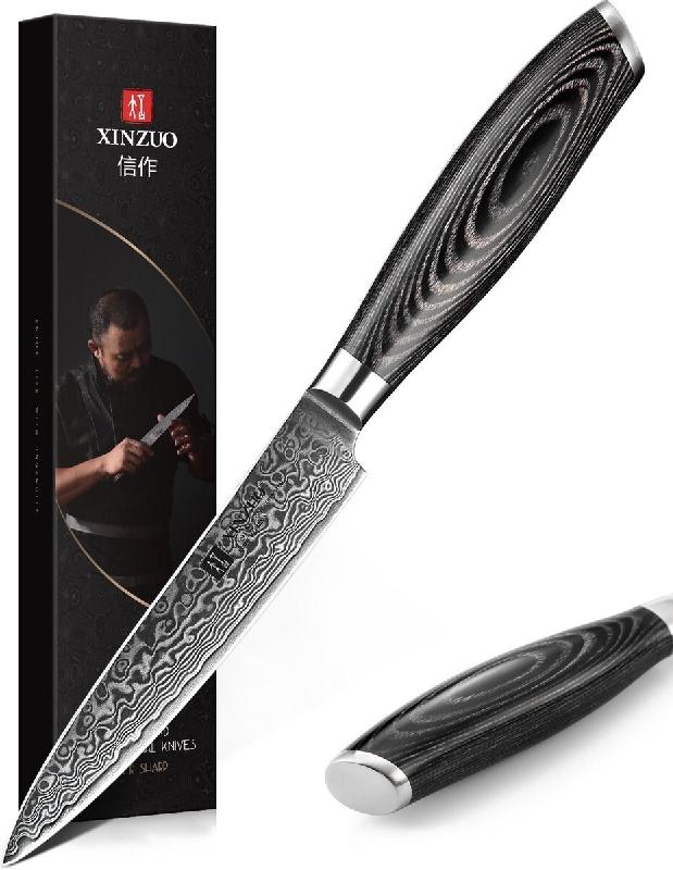 XinZuo - Couteau à légumes Damas - Série B20 Ya - multicolore B20-WY_0