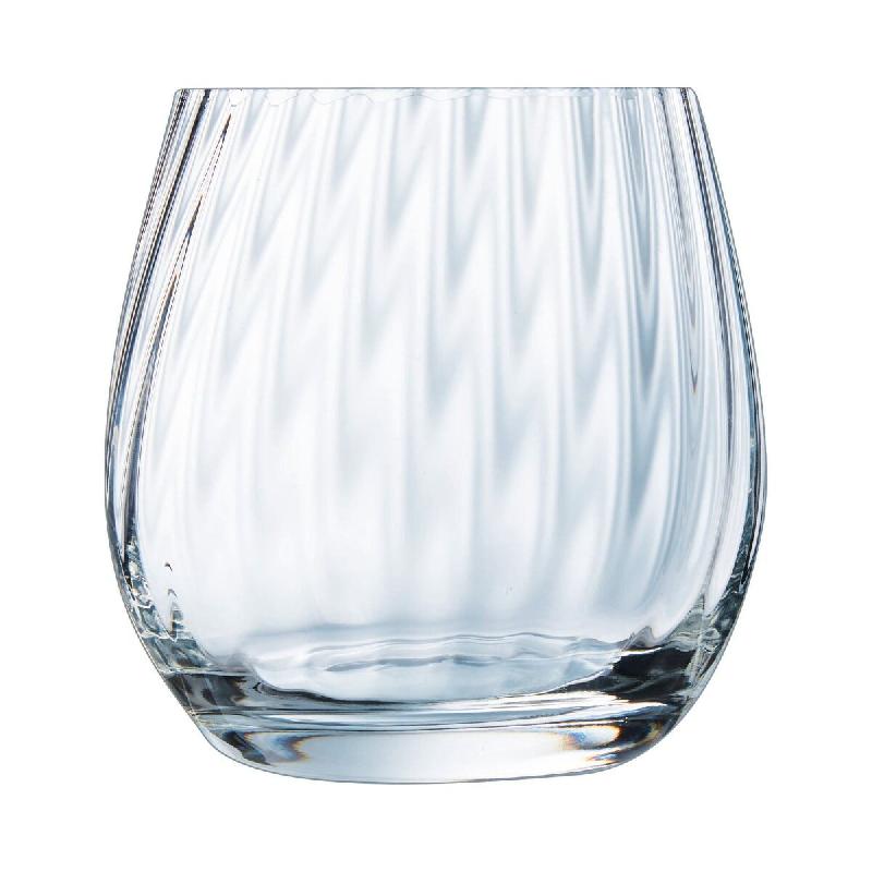 4 verres à eau 32 cl Serena Lines - Luminarc - transparent verre 0883314031140_0
