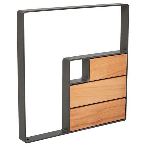 APPUI VÉLOS KUB ACIER/BOIS - GRIS PROCITY - PROCITY