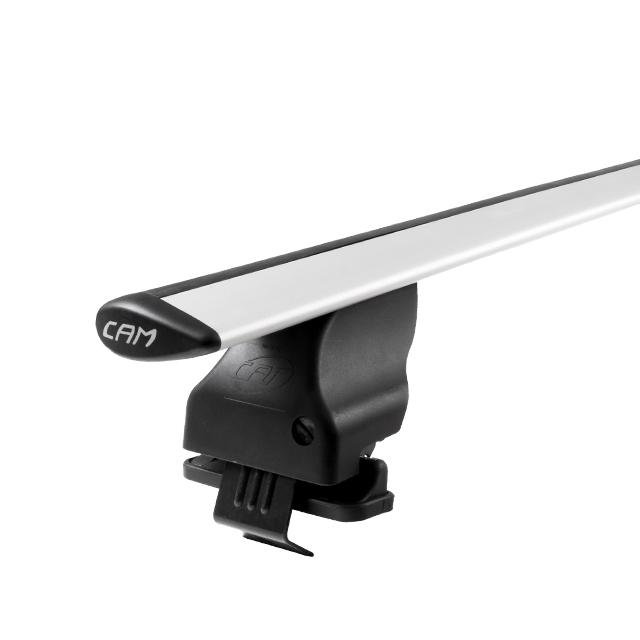 Barres de toit en kit CAM BATK-147A+BAAT-112B - Pieds inclus, normes TUV et City Crash - Compatibles Peugeot 208_0