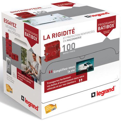 BOÎTES MAÇONNERIE DE PROFONDEUR 40 MM - LEGRAND
