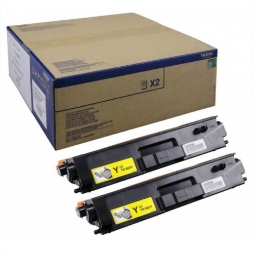 Brother cartouche laser jaune twin pack TN900Y - Compatibilité HL-L9200CDWT, HL-L9300CDWTT, MFC-L9550CDW, MFC-L9550CDWT_0