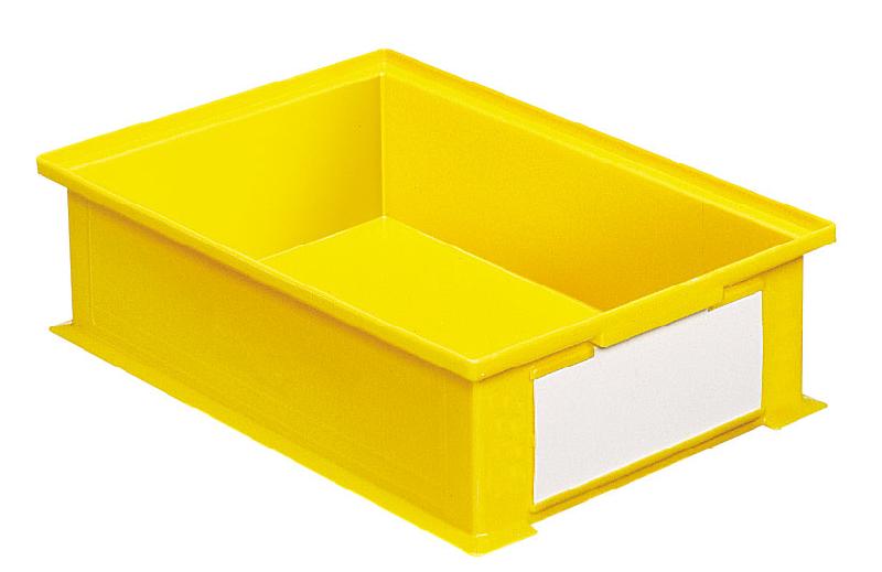 Caisse plastique 16.2 litres jaune_0