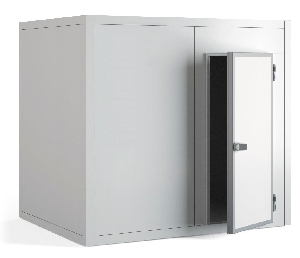 CHAMBRE FROIDE POSITIVE PROFI 80 MM DE PAROI, 1 390 X 1 090 X 2 160 MM