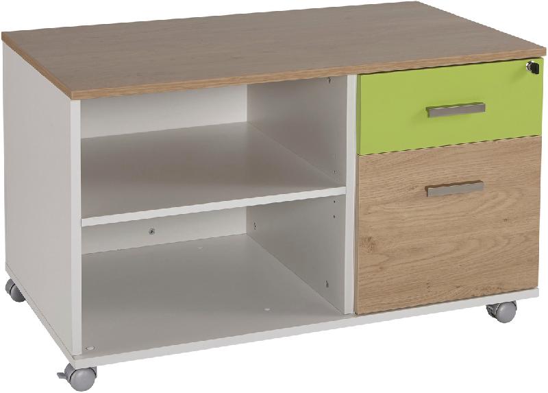 CONSOLE MOBILE 2 TIROIRS LINÉO