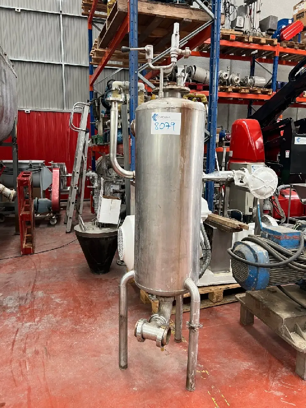 Cuve inox 130 litres usagé - référence : c8079_0