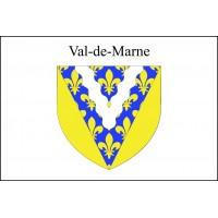 DRAPEAU VAL DE MARNE : DIMENSIONS - 100 X 150 CM