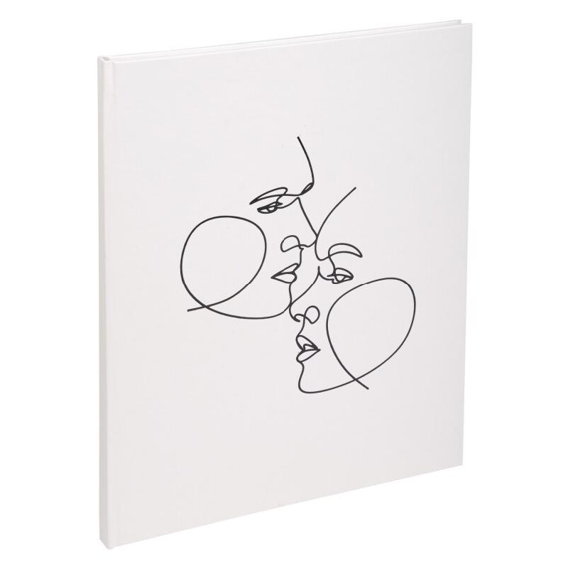 Exacompta Livre d'Or Art 22x27 cm, 100 pages, coloris ivoire - 3130630476894_0