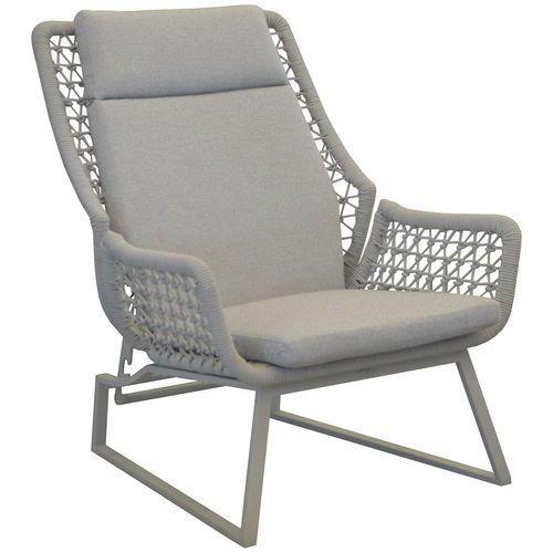 FAUTEUILS LOUNGE CLUB - GRIS CLAIR