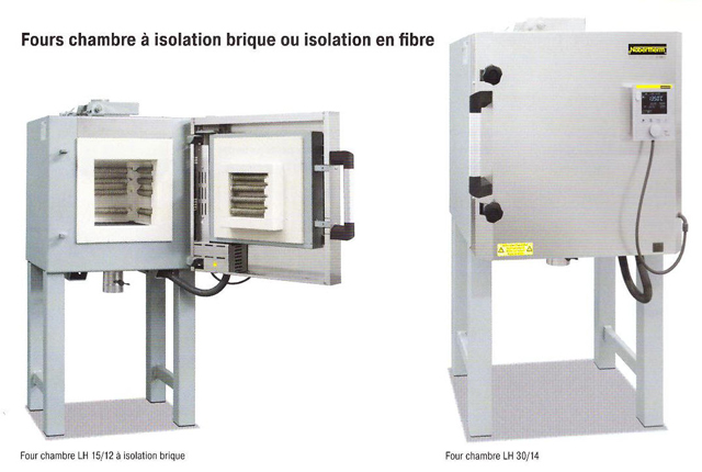 Four chambre a isolation brique ou fibre 1200 °c nabertherm_0