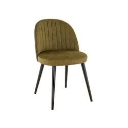 France Mobilier CHR Chaise hôtel restaurant Aline 55 x 49 x 81cm x2 Vert olive - 3760326521395_0