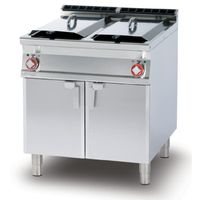Friteuse électrique sur meuble 2x13 litres - F2/13-78ET  | LOTUS 700_0