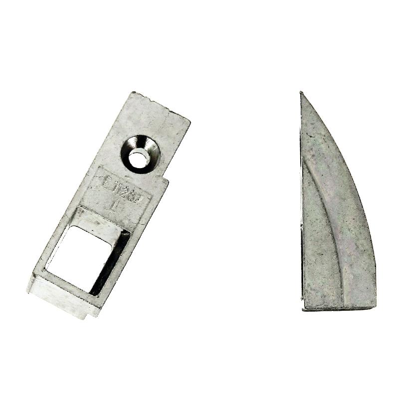 GÂCHE TRINGLE SIMPLE À TOUPILLER GAUCHE BOIS - FERCO - E-11287-00-L-1