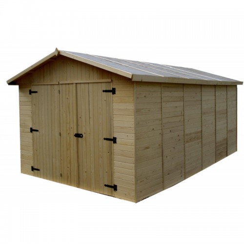 GARAGE EN BOIS 13,2 M2 EDEN 2848 HABRITA