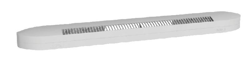 Grille ESEA grise 30 m³/h - ANJOS - 0189GR - entrée d'air autoréglable acoustique avec grille anti-moustique_0