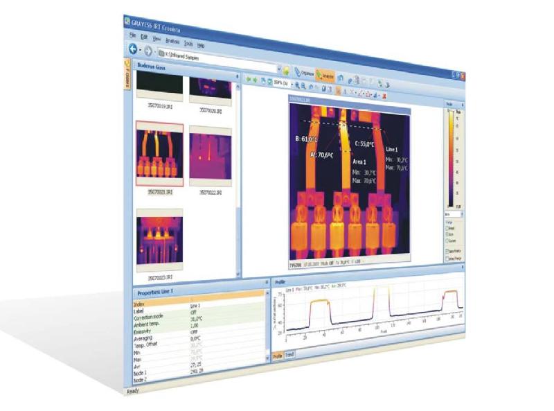 LOGICIEL D'ANALYSES ET DE RAPPORTS THERMOGRAPHIQUES, MULTIMARQUES - VERSION PRO - IRTCROPROSL