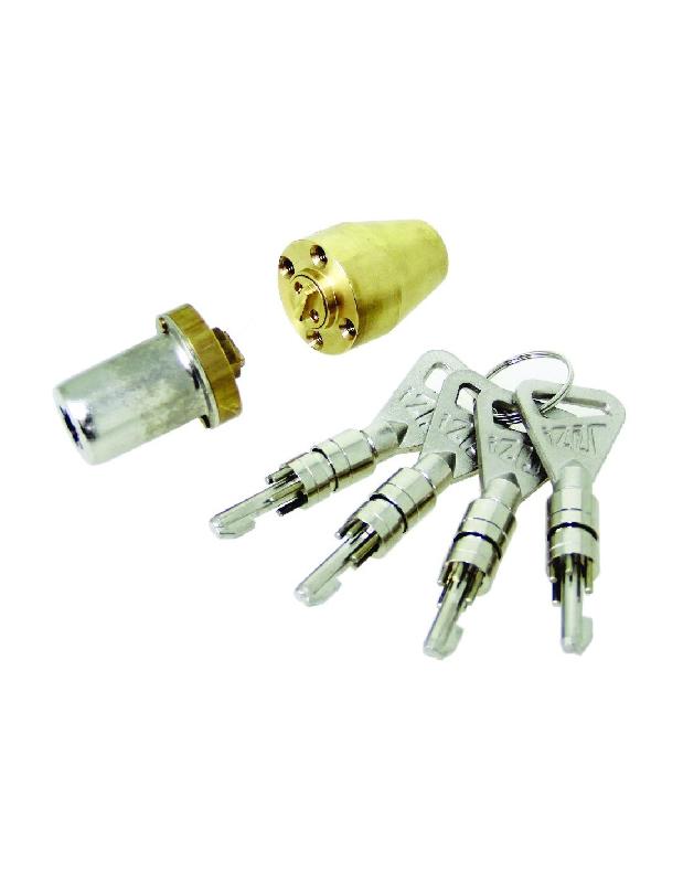 JEU DE CYLINDRE CAVERS IZIS POUR SERRURE CAMBRÉE A2P3 - ISEO - 56290061