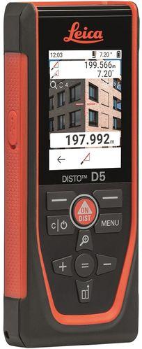 Lasermètre intérieur/extérieur LEIDistoD5 - Bluetooth - 0.05-200m - Précision ±1mm - Batterie Li-ion rechargeable_0