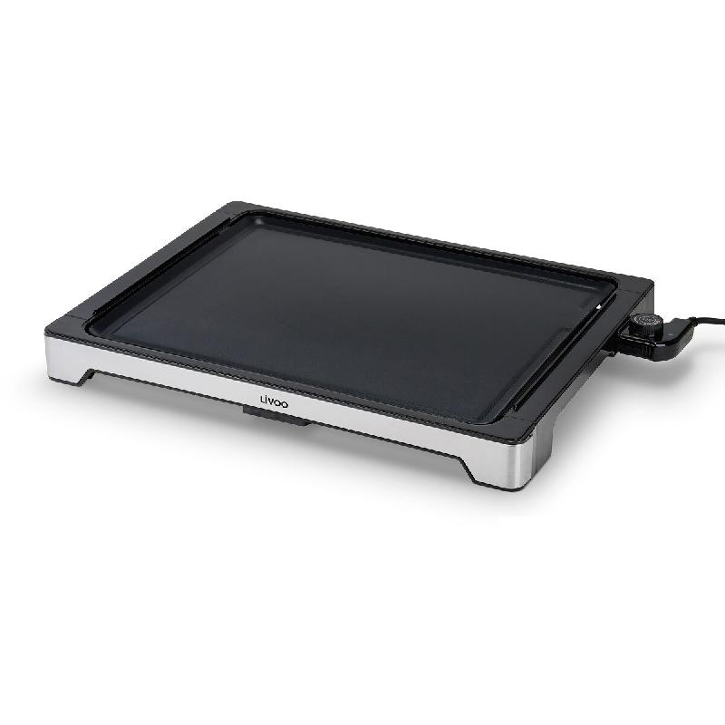 LIVOO Plancha électrique 2000w 47x37 Cm DOC319 - noir 3523930108495_0