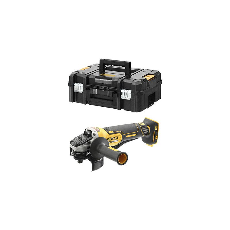 MEULEUSE 18V XR (SANS BATTERIE NI CHARGEUR) EN COFFRET T-STAK - DEWALT - DCG406NT-XJ