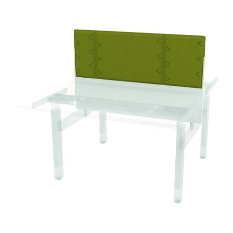 PANNEAU ACOUSTIQUE POUR PÔLE DE BUREAU ERGOMAX L 120 CM BLANC