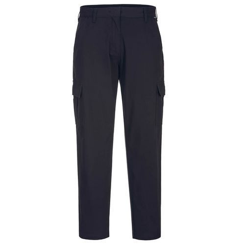 PANTALON DE TRAVAIL CARGO EXTENSIBLE POUR FEMMES S233 NOIR 30 - PORTWEST
