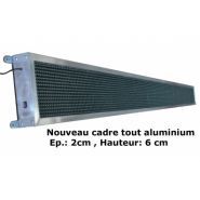 Pl352020ob - Journal lumineux à LED - Gaviota Impex - 356 cm de largeur (cadre compris) - Extérieur - Haute luminosité_0