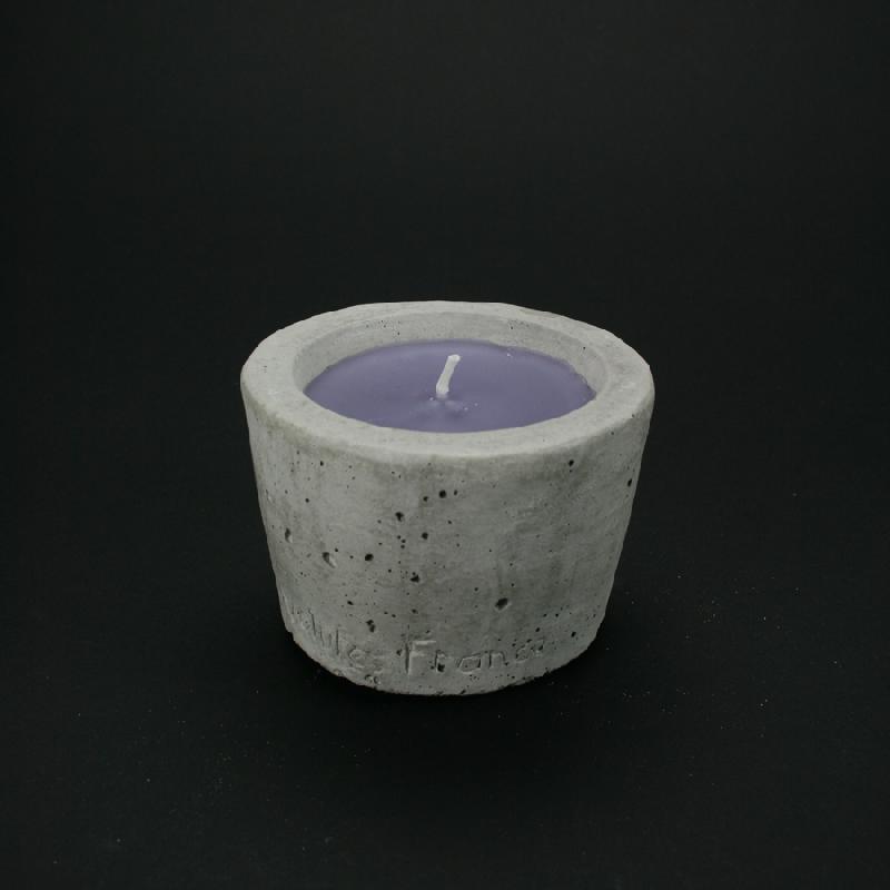 POT BOUGIE MAUVE À LA LAVANDE 7CM - LOT DE 2 - VOLUTE - POT