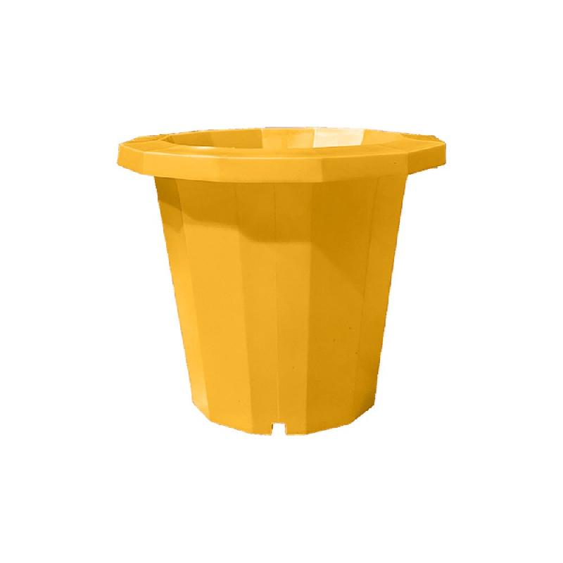 Pot de fleurs rond xxl rio 125l - JAUNEMANGUE - jaune 0750122561643_0