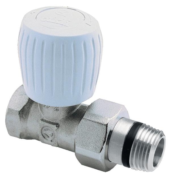 Robinet de radiateur droit 3/4'' nickelé - ORKLI - 1136 - 246030_0