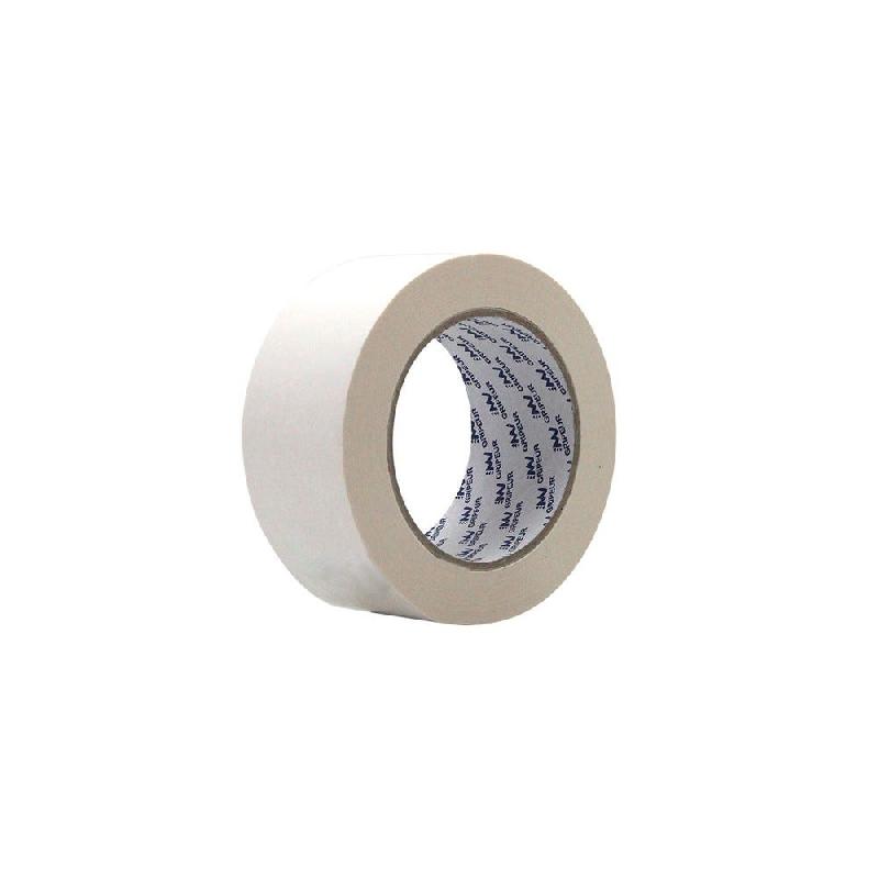 Ruban adhésif PVC résistant 56µ blanc - 66m x 50mm - Lot de 6 rouleaux_0