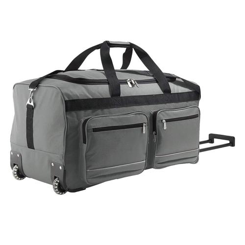 SAC DE SPORT EN POLYESTER GRAPHITE