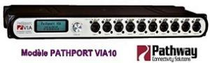 Switch réseau Ethernet pour systèmes d'éclairage - Pathport VIA - 10 ou 12 Ports RJ45 - Gigabit - PoE - Compatible E1.31 sACN/Artnet_0