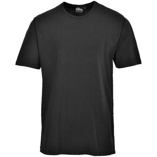 T-SHIRT THERMIQUE À MANCHES COURTES B120 NOIR M - PORTWEST