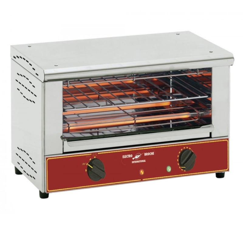 Toaster à infrarouge professionnel 1 niveau - Bar Grill - 150 toasts/h - 2 kW - Sofraca_0