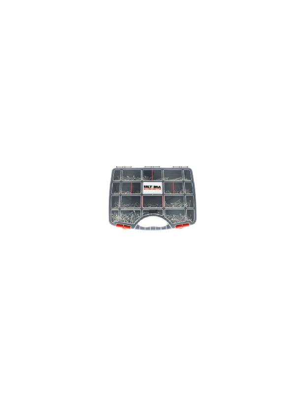 VIS AUTOPERCEUSES TÊTE CYLINDRIQUE POZIDRIVE INOX A2 COFFRET DE 660 - ULTIMA - COF156