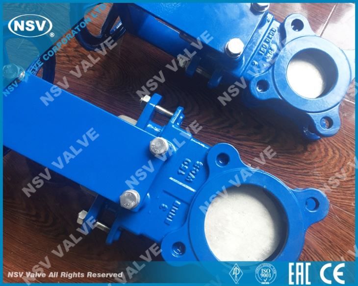 Vanne à guillotine NSV Valve - acier au carbone - corps monobloc ou deux pièces - tige montante ou non montante_0